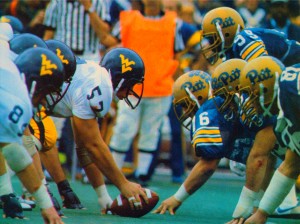 1981 College Football Photo West Virginia Pitt Panthers Wall Art